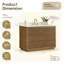 Ensemble de meuble-lavabo simple 48 po Navan