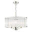 Baillieu 3 - Light Polished Nickel Pendant