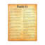 Psaume 34, art textuel sur toile tendue