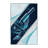 Soft Plush Hewson Microscope Modern Area Rug in Blue – SkyBlue Binding-1978598370