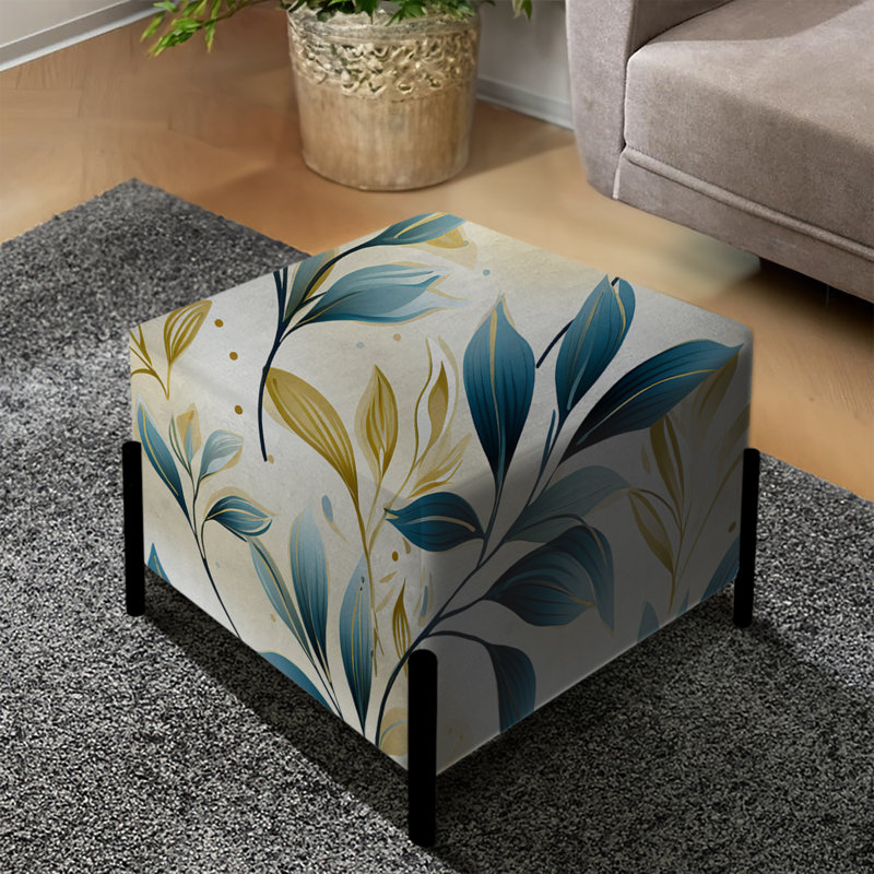 Repose-pieds Coastal Neutrals - Plants