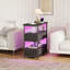 28cm W Metal Bedside Table-225275670