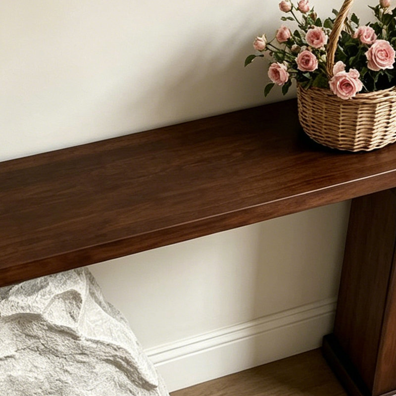 Console Wabi-sabi, 32.7" H x 86.6" W x 11.8" D