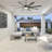Ceiling Fans With Smart Remote Control 6 Wind Speed DC Motor