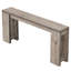 Console Farmhouse, table étroite en bois, table d'appoint rustique pour le salon, couloir-725509191