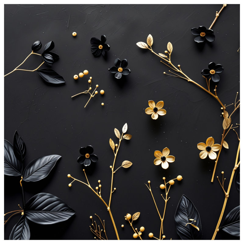 Édredon Floral, Lit simple