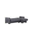 Chaise longue convertible avec rangement PrimeNest NimbusFlow