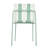 Stackable Patio Dining Chairs, Pp Metal Modern 4 Pack For Patio Dining