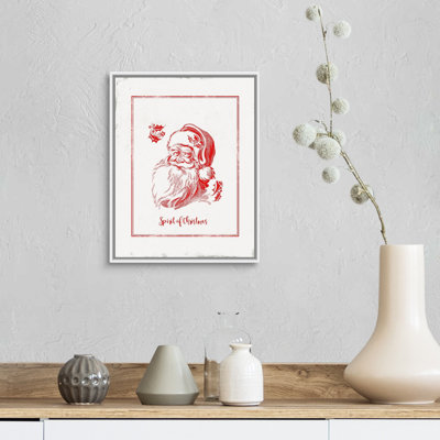 Believe in Christmas - reproduction d'art textuel sur toile