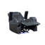 Fauteuil inclinable bleu et noir avec Bluetooth
