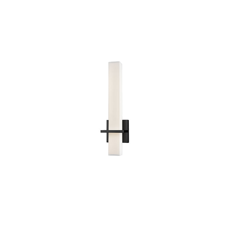 Nepal 1 - Light LED Wallchiere, Black