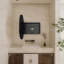 Élégante armoire de rangement pour salle de bain avec miroir et tablettes réglables-1032886721