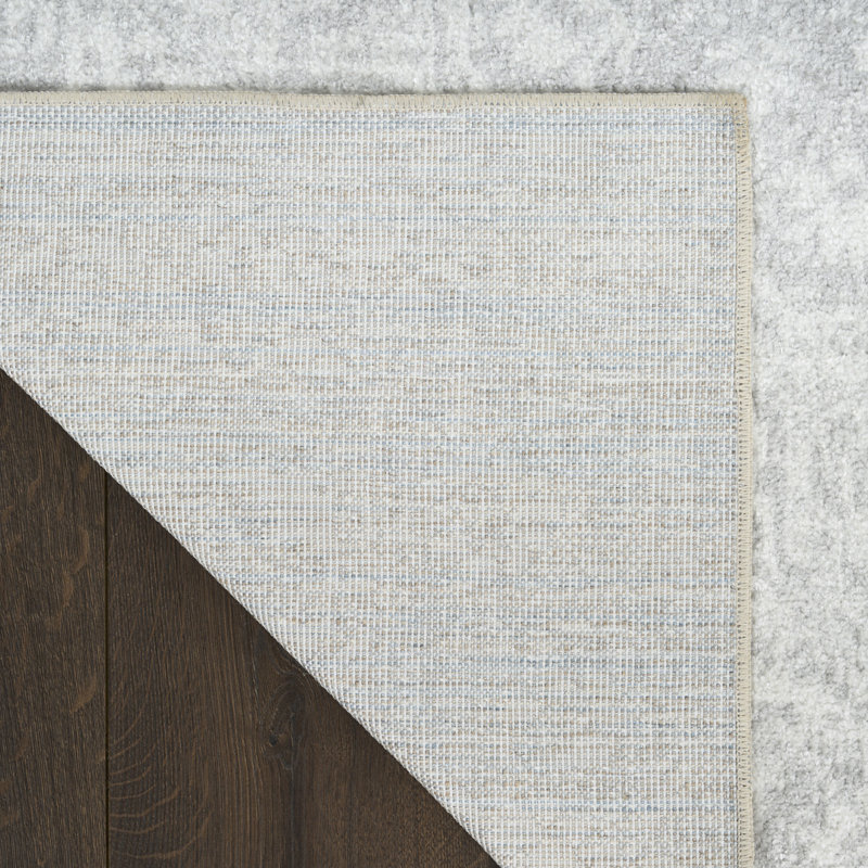 Tapis gris Bungalow Bungalow Rose Cassidey, Tapis de couloir 2 pi x 6 pi