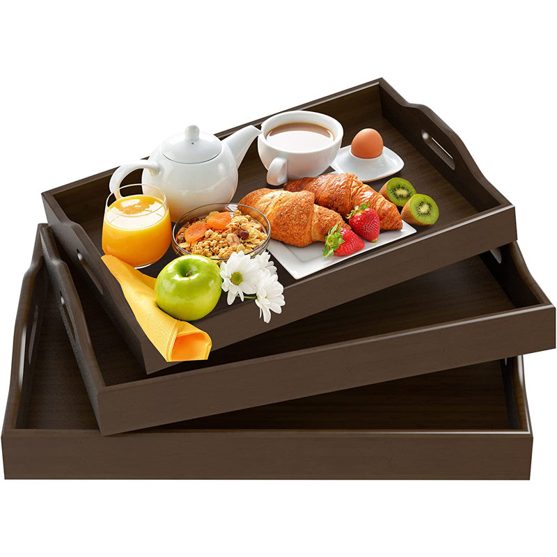 Bamboo Tray - Set of 3