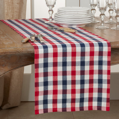 Chemin de table cottontable écossais 100% Calles