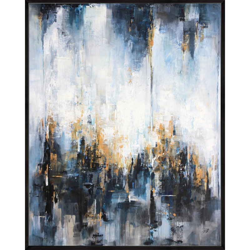 Glory Print, Laguna Black Framed