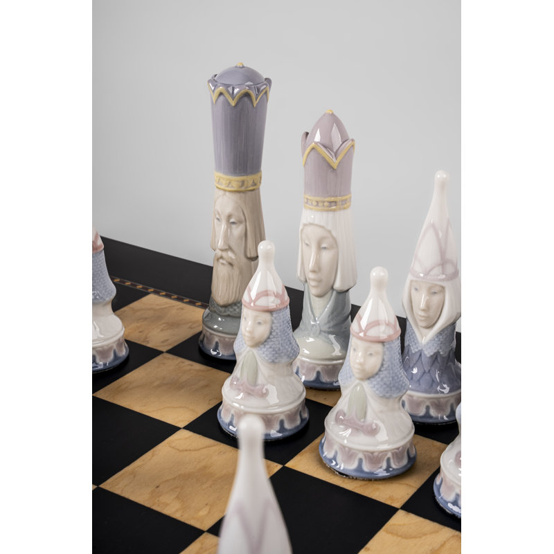 Medieval Chess Board Game