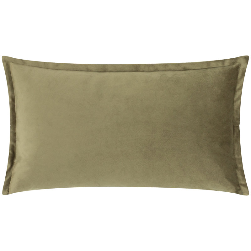 Amaura Abstract Green Rectangular Cushion