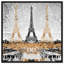 Triple Paris or - Impression sur toile-66813596-66813602