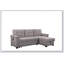 Canapé-lit modulaire réversible gris clair Ashlyn