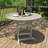 Midwest 4-Person, 48" Round Table, 5-Piece Outdoor Dining Set-1237389745-1300873511