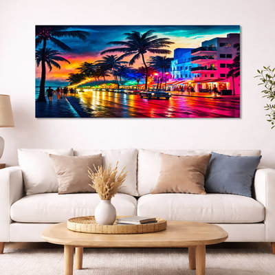 Miami Beach Holidays 3 Architecture - Miami Canvas Prints