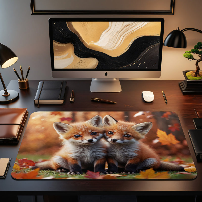 Polyester Desk Pad, 23.6x13.8