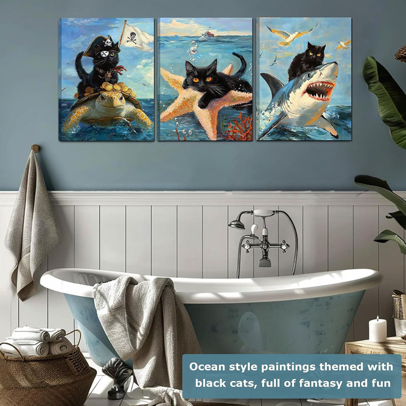 3 Piece Wrapped Canvas Print