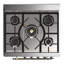 Majestic III Series 30 Inch Dual Fuel Range with 5 Sealed Burners in Emerald Green (Natural Gas, Burnished Trim)-1045611454-1045611440-1045611443