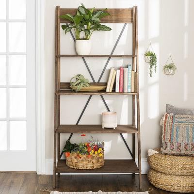 Perseus 79cm W Ladder Bookcase