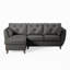 Hoxton 3 Seater Leather Maxi Sofa Chaise-1067608394-1067608368-1069049786