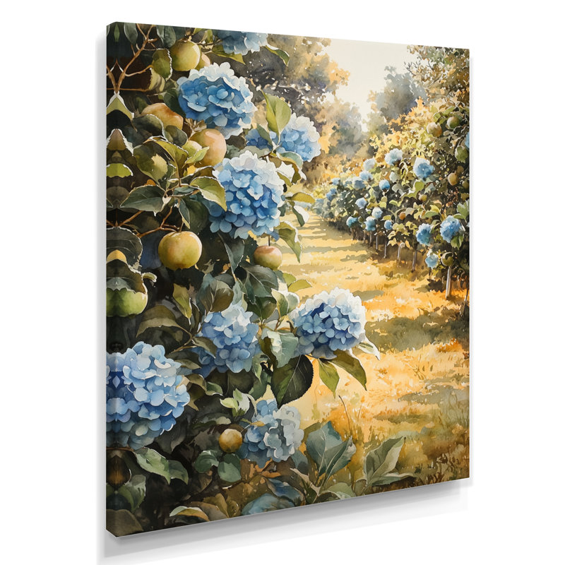 Emrich - impressions sur toile florales, Toile tendue, Ne s’applique pas, H 20 po x l 12 po