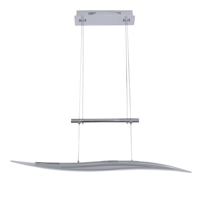 Rae 432 - Light Chrome LED Kitchen Island Pendant
