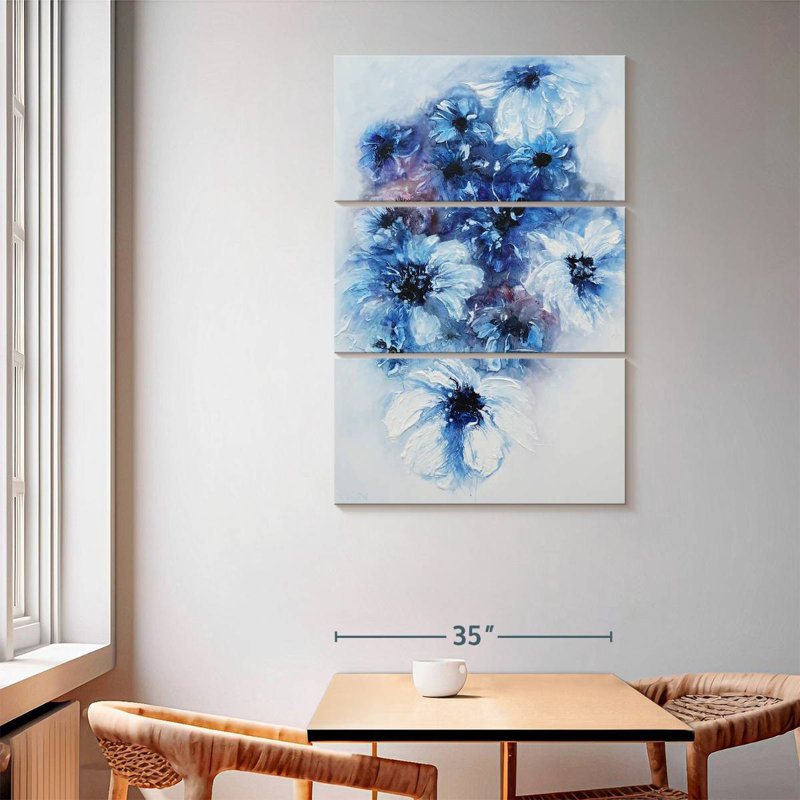 Avery Blue Dreams, 65" H x 42" W
