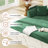 79" Corduroy Convertible Loveseat Sleeper With Pillows & Armrest Storage Pockets-1330324222