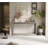 Solid Wood Veneer Console Table-436581906