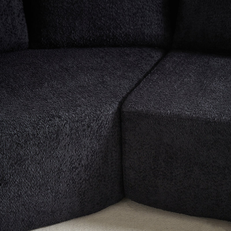 Versatile Modular Sofas, Chenille Fabric, Contemporary Style For Home
