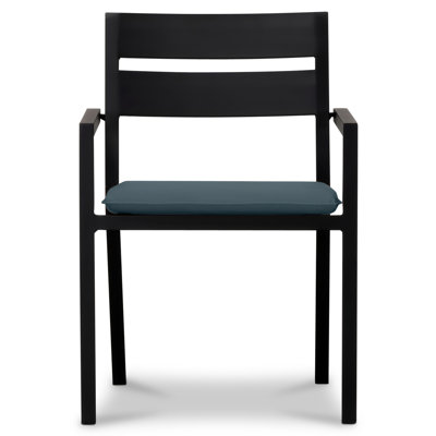 Vivant Aluminum Outdoor Dining Armchair with Cushion