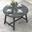 Table de salle à manger extensible Modern - Gris, design classique en gris Assemblage facile