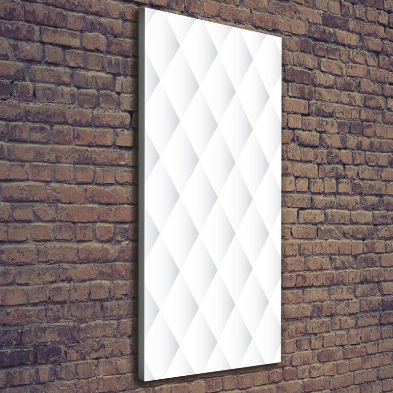 Squares Background - Wrapped Canvas Print