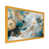 Impression dorée sur toile encadrée