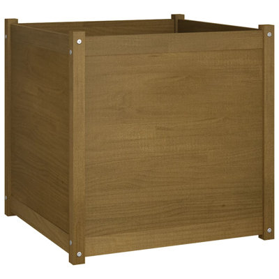 Wood Pot Planter