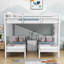 Thorbern Cot Bed/ Toddler (70x140cm) Holz, teilmassiv Drei/Vier Bed with Built-in-Desk with Shelves by Harriet Bee-453650027