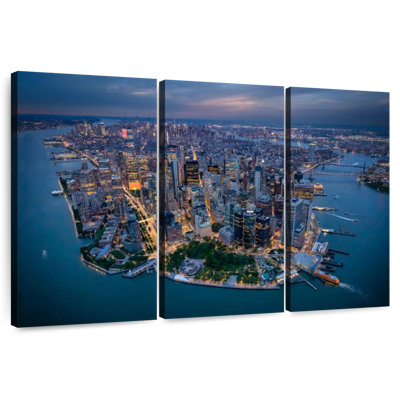 Nicci, New York, vue du ciel