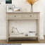 Console Daisy Series avec deux tiroirs et une tablette inférieure-560122047