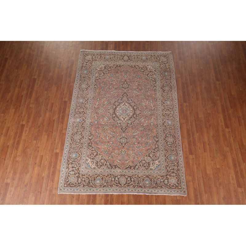 Tapis traditionnel rose 6x9