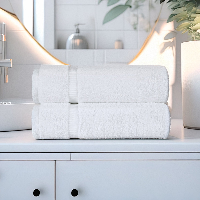 Serviette à main turque de luxe Hamptons, 100% coton turc, serviettes à séchage rapide, très absorbantes et ultra douces pour la maison et le spa