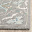 Tapis gris en laine fait à la main Tansy-2027952599