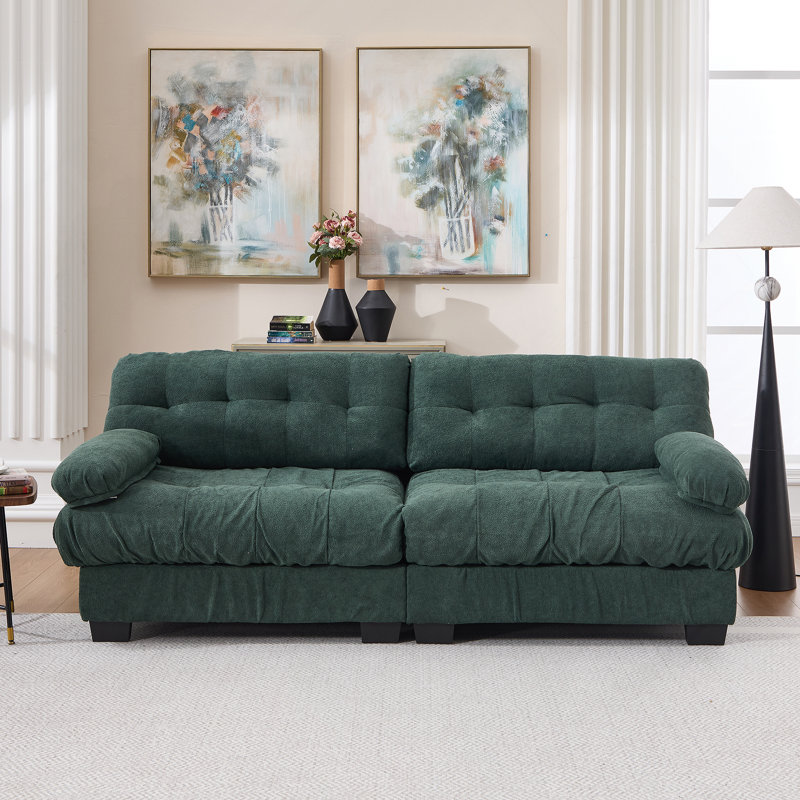 Canapé modulaire Cloud Couch, Vert