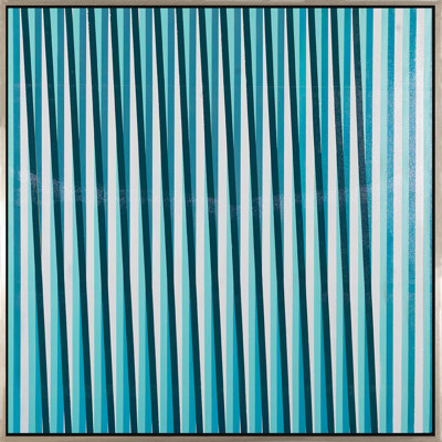 True Shift - peinture sur toile à cadre flottant